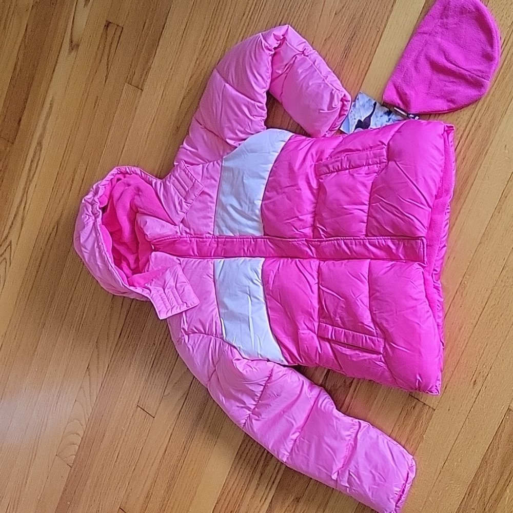 CB Sports Pink Puffer Jacket